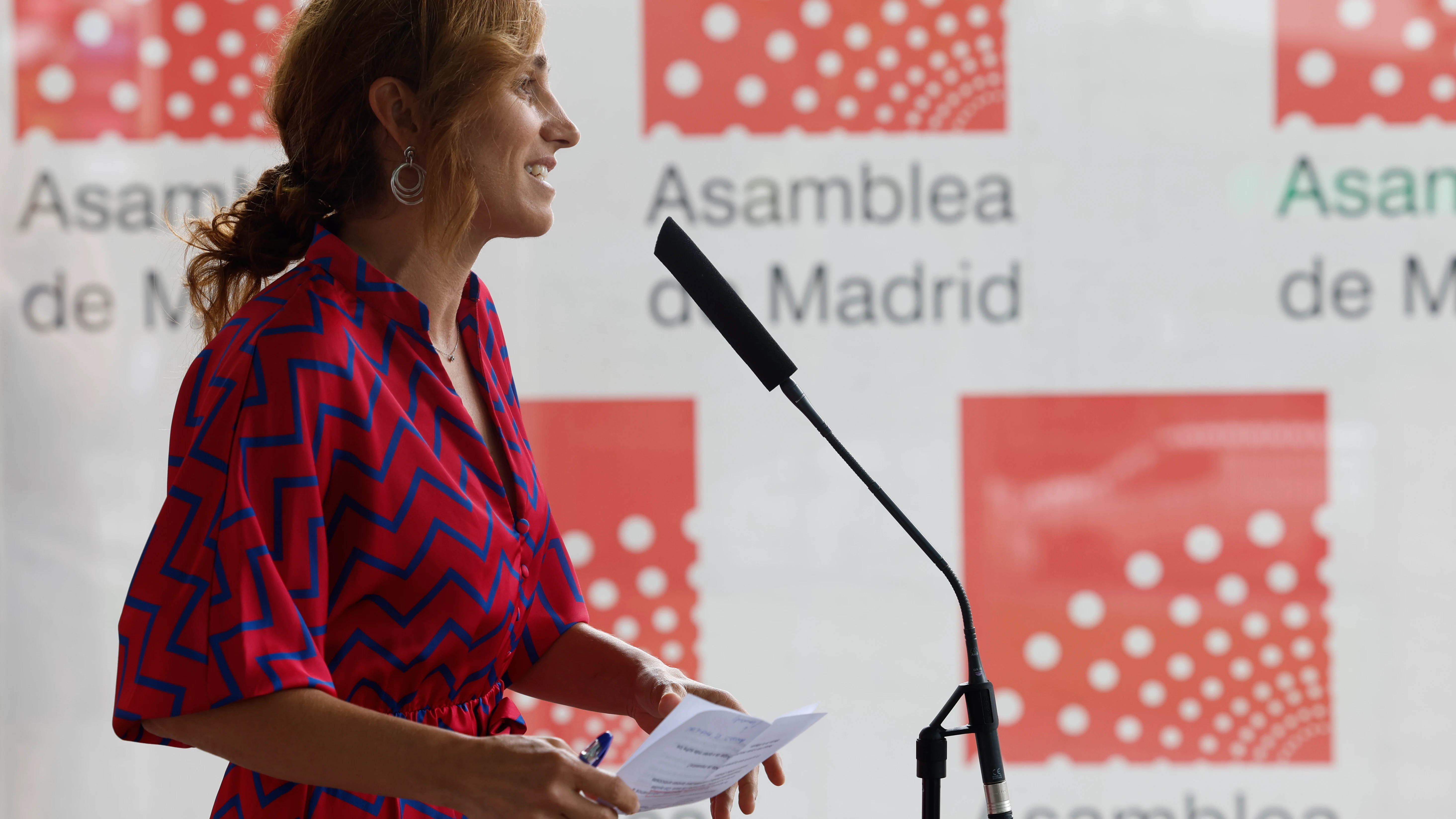 La portavoz de Más Madrid en la Asamblea de Madrid, Mónica García.