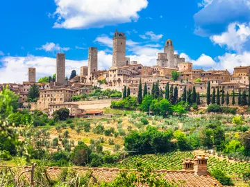 San Gimignano, en Italia San Gimignano, en Italia
