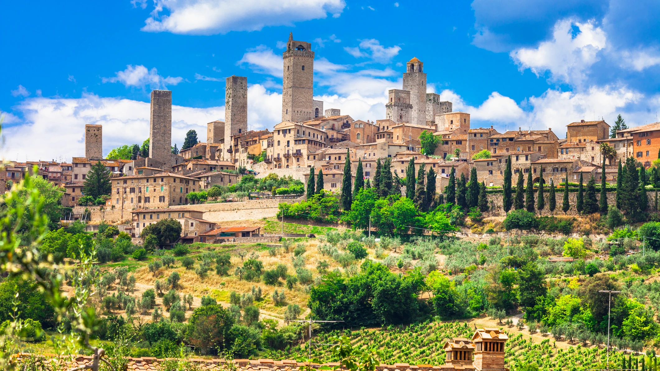 San Gimignano, en Italia San Gimignano, en Italia