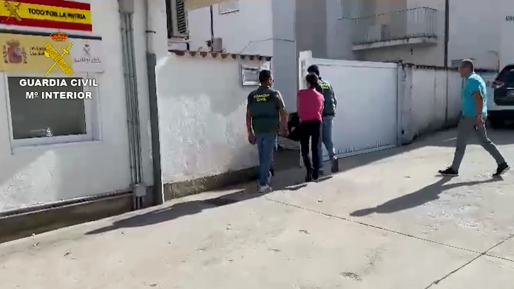 Detenida la presunta autora de cinco incendios forestales en la comarca de Verín