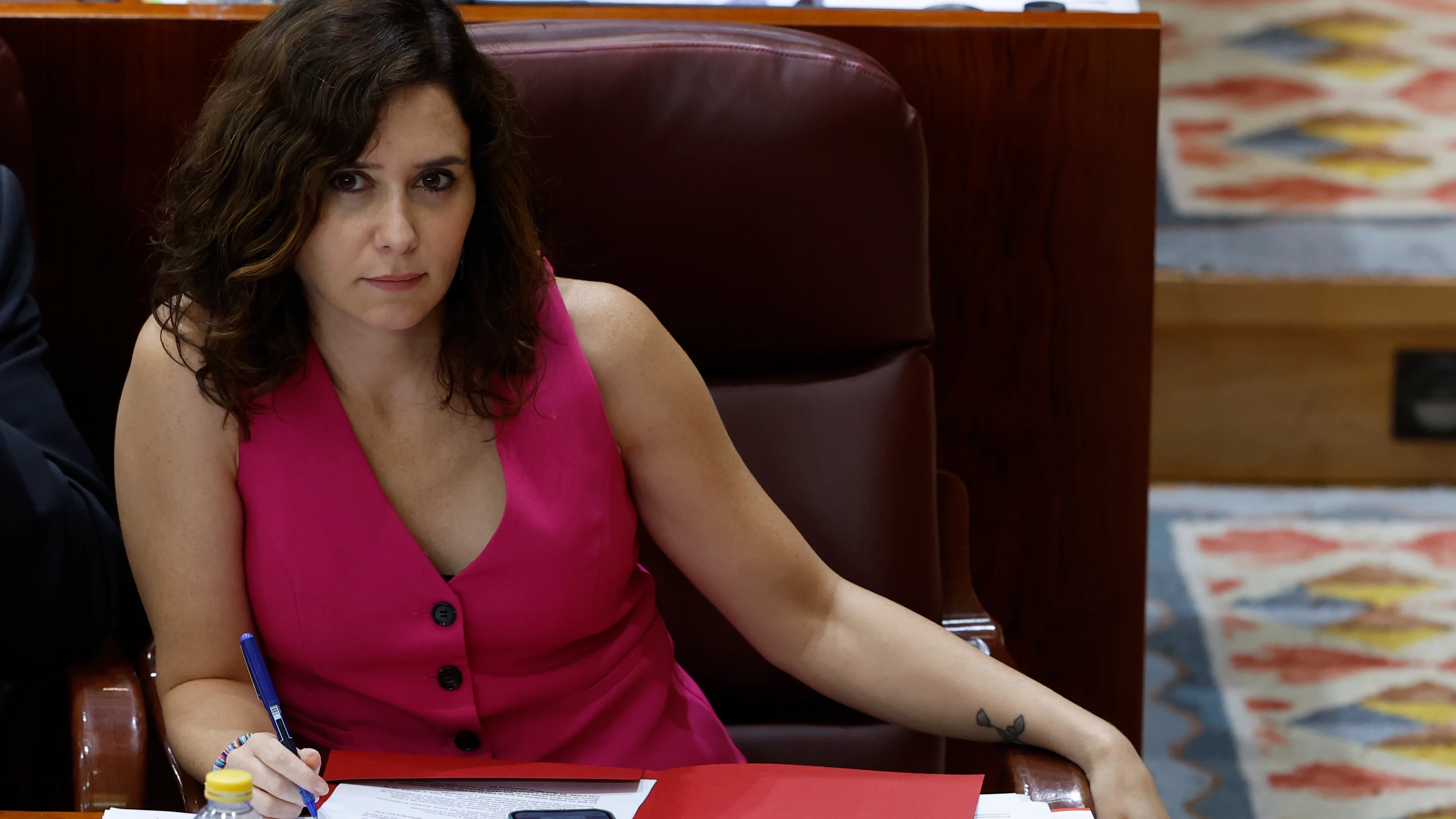 La presidenta de la Comunidad de Madrid, Isabel Díaz Ayuso