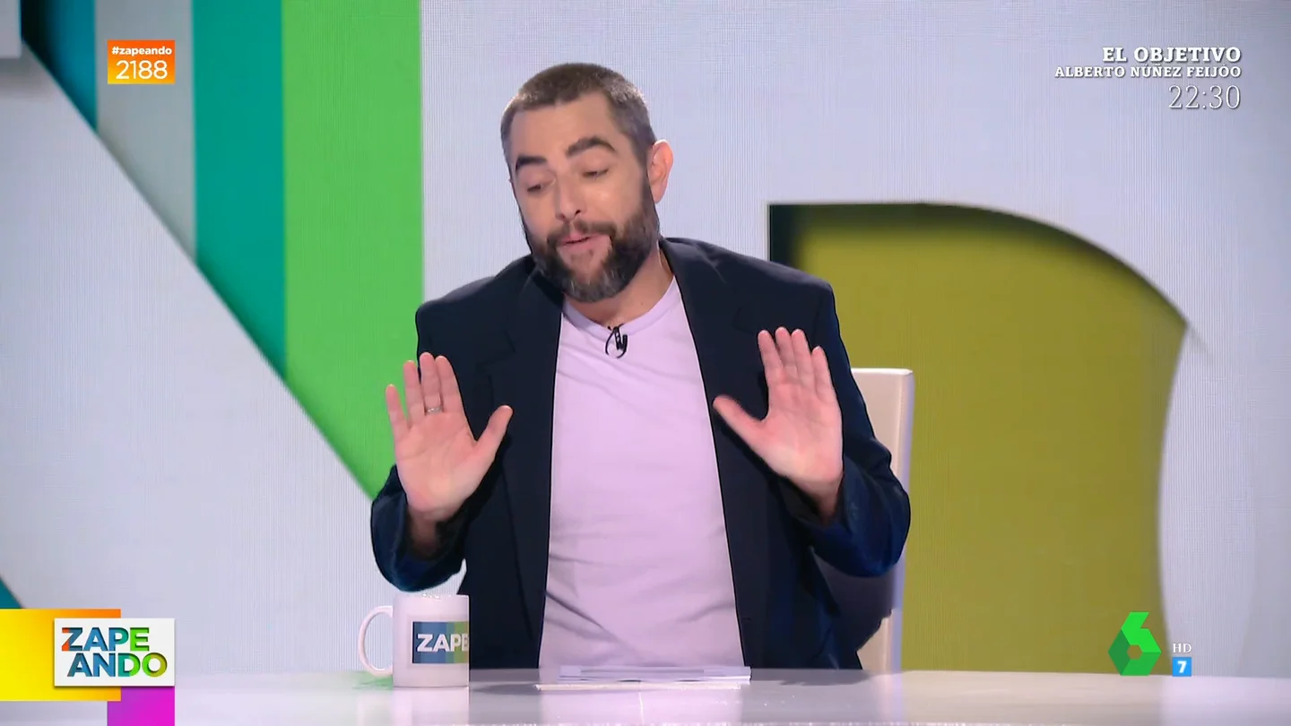 Dani Mateo vuelve a Zapeando tras varios programas desaparecido: "A ver cuánto duro" Dani Mateo vuelve a Zapeando tras varios programas desaparecido: "A ver cuánto duro"