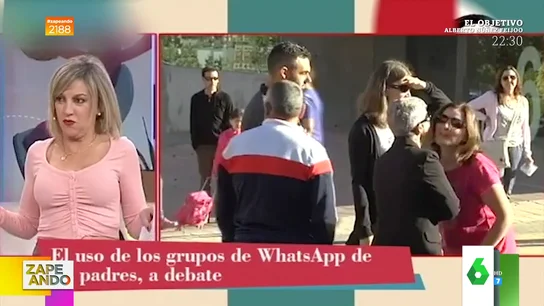 Una presentadora critica los grupos de padres del cole Una presentadora critica los grupos de padres del cole