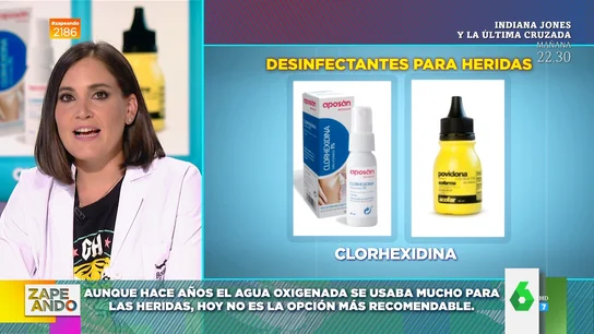 Esto es lo mejor para desinfectar heridas Esto es lo mejor para desinfectar heridas