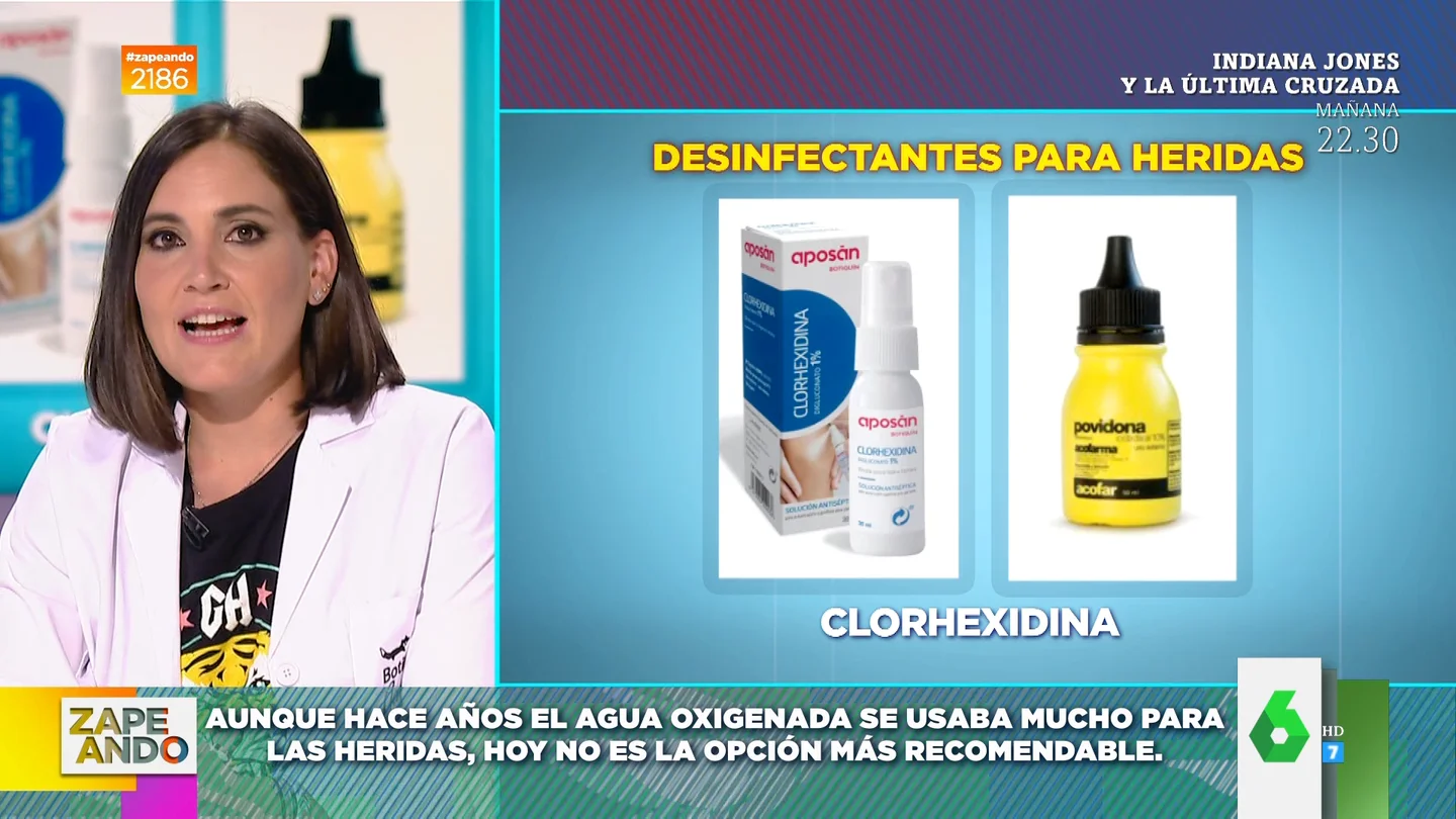 Esto es lo mejor para desinfectar heridas Esto es lo mejor para desinfectar heridas