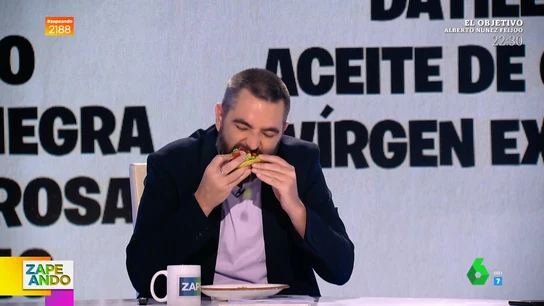 Dani Mateo se come la tortita con guacamole de Gipsy Chef Dani Mateo se come la tortita con guacamole de Gipsy Chef