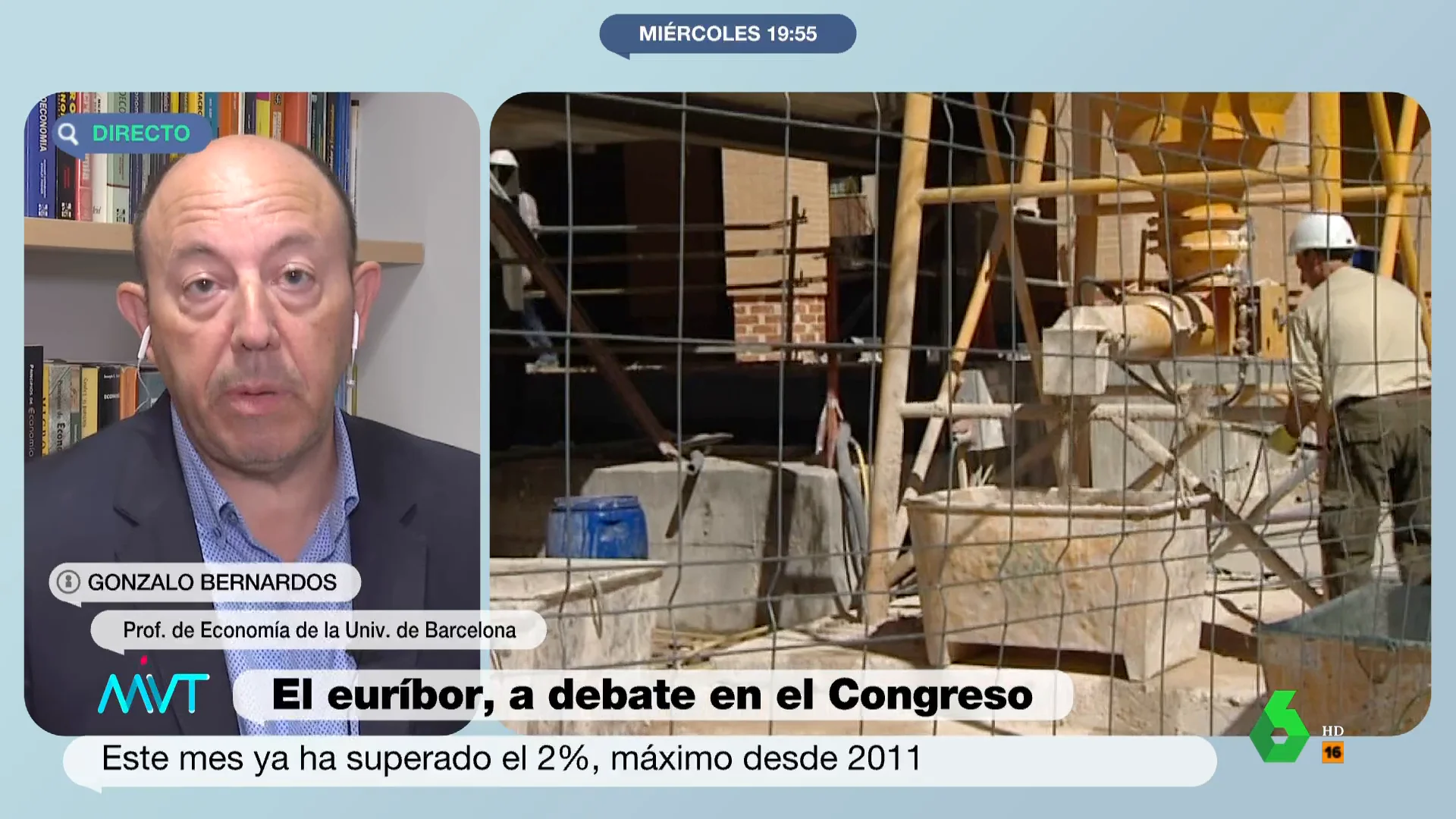 Gonzalo Bernardos explica el 'truco' que podrían utilizar los bancos si se topa el precio de la hipoteca como quiere Podemos