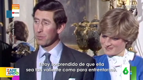 Así reaccionaron Carlos III y Diana de Gales cuando les preguntaron si estaban enamorados Así reaccionaron Carlos III y Diana de Gales cuando les preguntaron si estaban enamorados