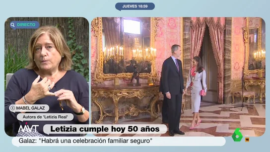 Mabel Galaz, sobre las "operaciones" estéticas de Letizia: "Tiene que ver con su obsesión con la perfección" Mabel Galaz, sobre las "operaciones" estéticas de Letizia: "Tiene que ver con su obsesión con la perfección"