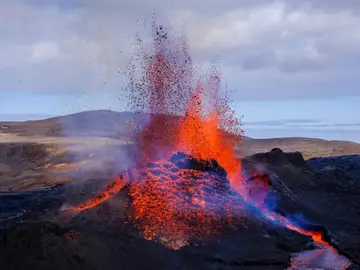 La erupción de Fagradalsfjall en 2021 La erupción de Fagradalsfjall en 2021