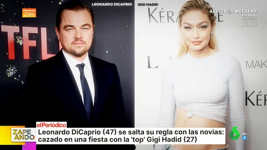 Leonardo Dicaprio y Gigi Hadid, juntos de fiesta: ¿se saltará su 'regla' de tener novias menores de 25 años? Leonardo Dicaprio y Gigi Hadid, juntos de fiesta: ¿se saltará su 'regla' de tener novias menores de 25 años?