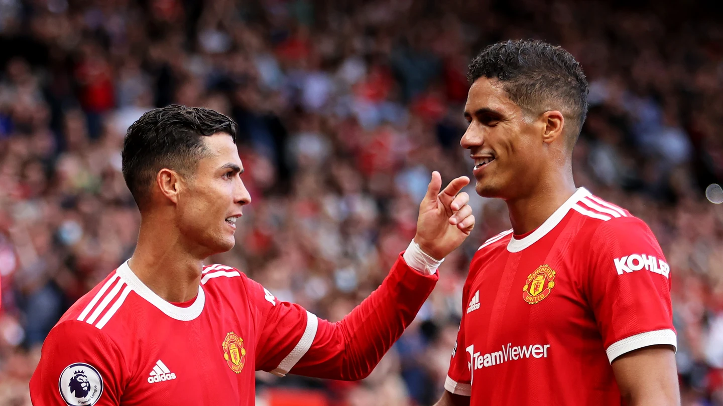 Cristiano Ronaldo y Raphael Varane Cristiano Ronaldo y Raphael Varane