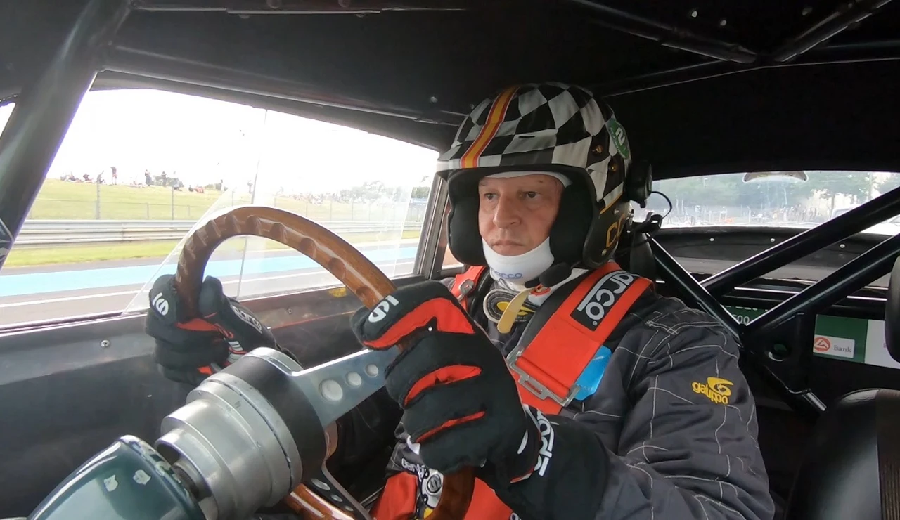 Fernando Gómez Blanco, en Le Mans