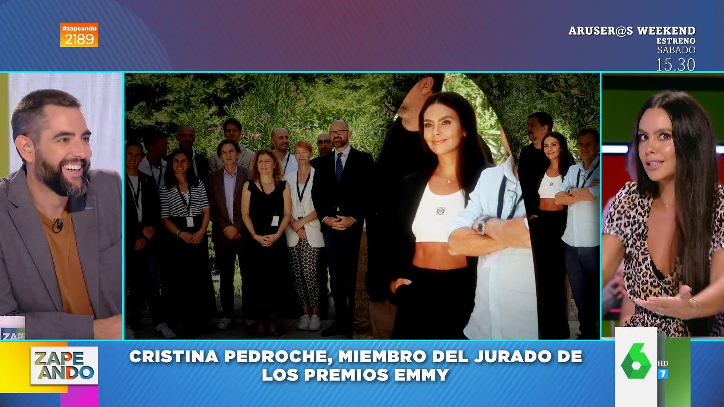 Cristina Pedroche desvela cómo fue ser miembro del jurado de los Emmy: "Ellos me llamaron" Cristina Pedroche desvela cómo fue ser miembro del jurado de los Emmy: "Ellos me llamaron"