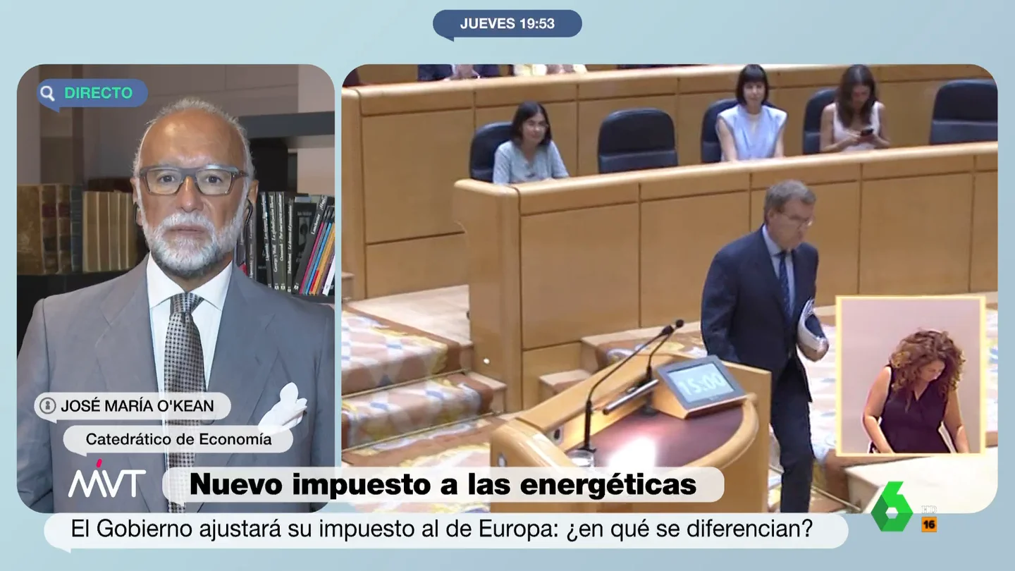 La solución de José María O'Kean al problema del mercado eléctrico: "Es un sector que está mal diseñado" La solución de José María O'Kean al problema del mercado eléctrico: "Es un sector que está mal diseñado"