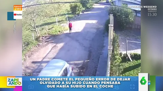 Un padre deja tirado a su hijo Un padre deja tirado a su hijo
