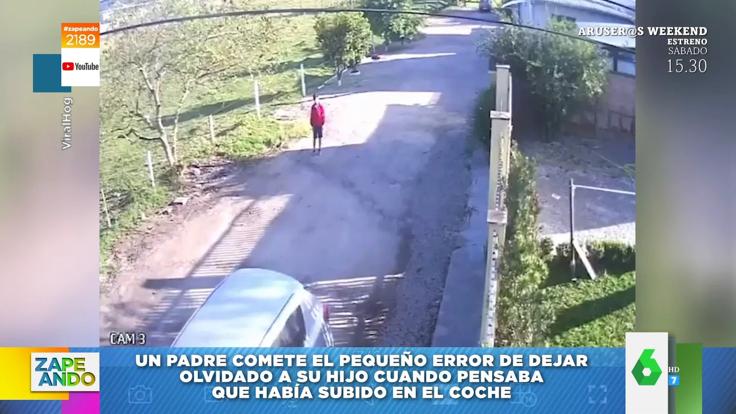 Un padre deja tirado a su hijo Un padre deja tirado a su hijo