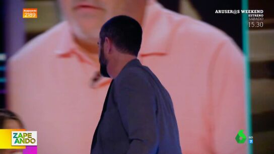 Dani Mateo abandona el plat&oacute; de Zapeando en directo ante esta frase de Cristina Pedroche
