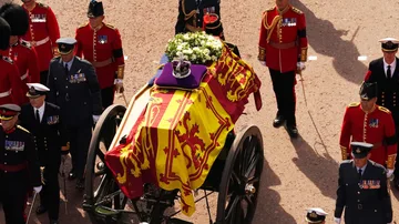 El State Gun Carriage, el carro en el que se traslada el ataúd de Isabel II 