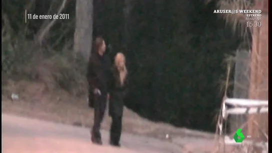 Shakira con su expareja Shakira con su expareja