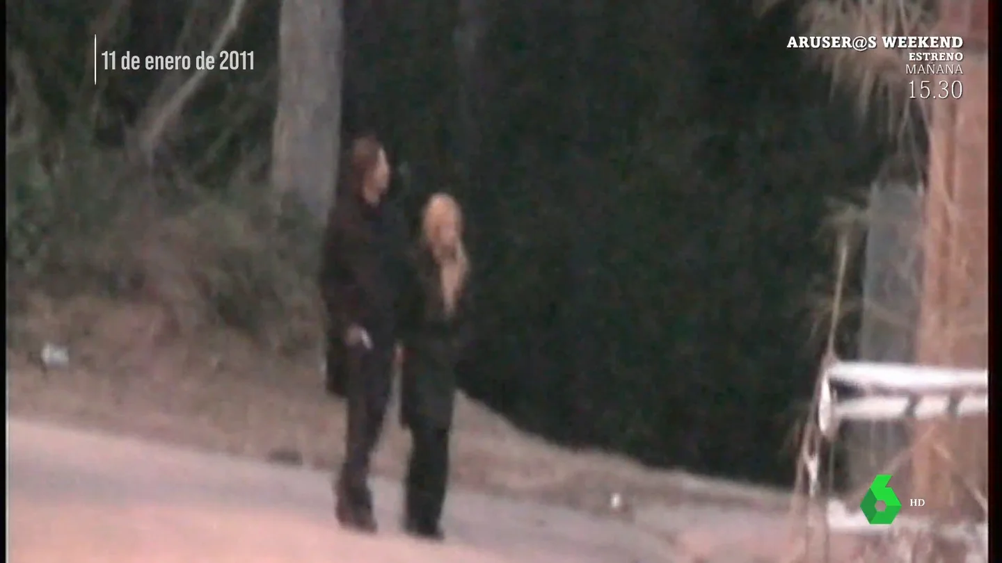 Shakira con su expareja Shakira con su expareja