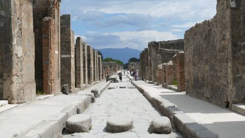Yacimiento arqueológico de Pompeya