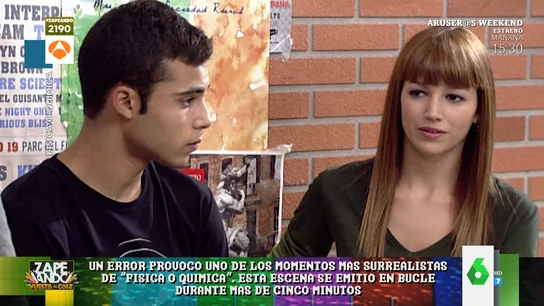 Úrsula Corberó protagonizó la escena de 'Física o Química' que se emitió en bucle durante cinco minutos Úrsula Corberó protagonizó la escena de 'Física o Química' que se emitió en bucle durante cinco minutos