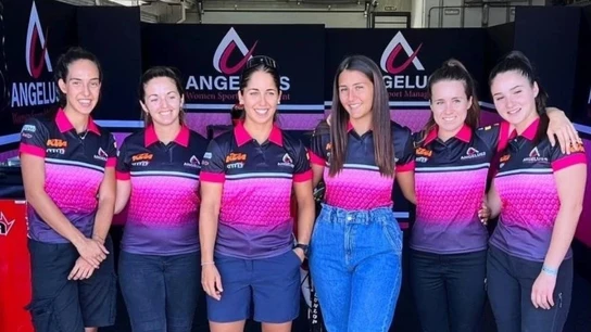 El Angeluss MTA hará historia este fin de semana en el GP de Aragón con la participación de María Herrera en un equipo completamente formado por mujeres El Angeluss MTA hará historia este fin de semana en el GP de Aragón con la participación de María Herrera en un equipo completamente formado por mujeres
