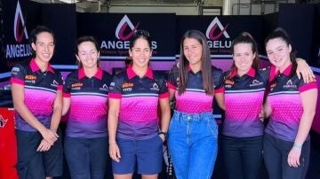 El Angeluss MTA hará historia este fin de semana en el GP de Aragón con la participación de María Herrera en un equipo completamente formado por mujeres