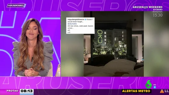 ¿Troleo o declaración de amor? El romántico mensaje de Miguel Ángel Silvestre en redes que hace sospechar a Alfonso Arús ¿Troleo o declaración de amor? El romántico mensaje de Miguel Ángel Silvestre en redes que hace sospechar a Alfonso Arús