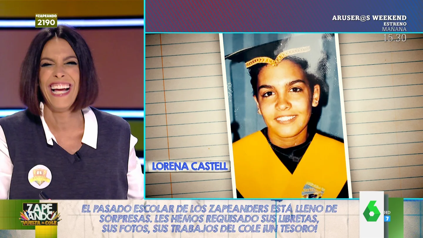 Así era Lorena Castell de joven Así era Lorena Castell de joven