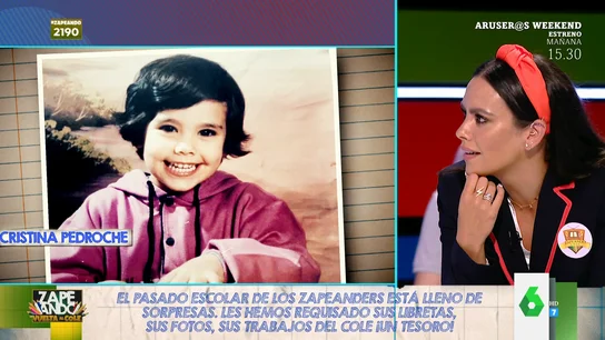 Así era Cristina Pedroche de pequeña Así era Cristina Pedroche de pequeña