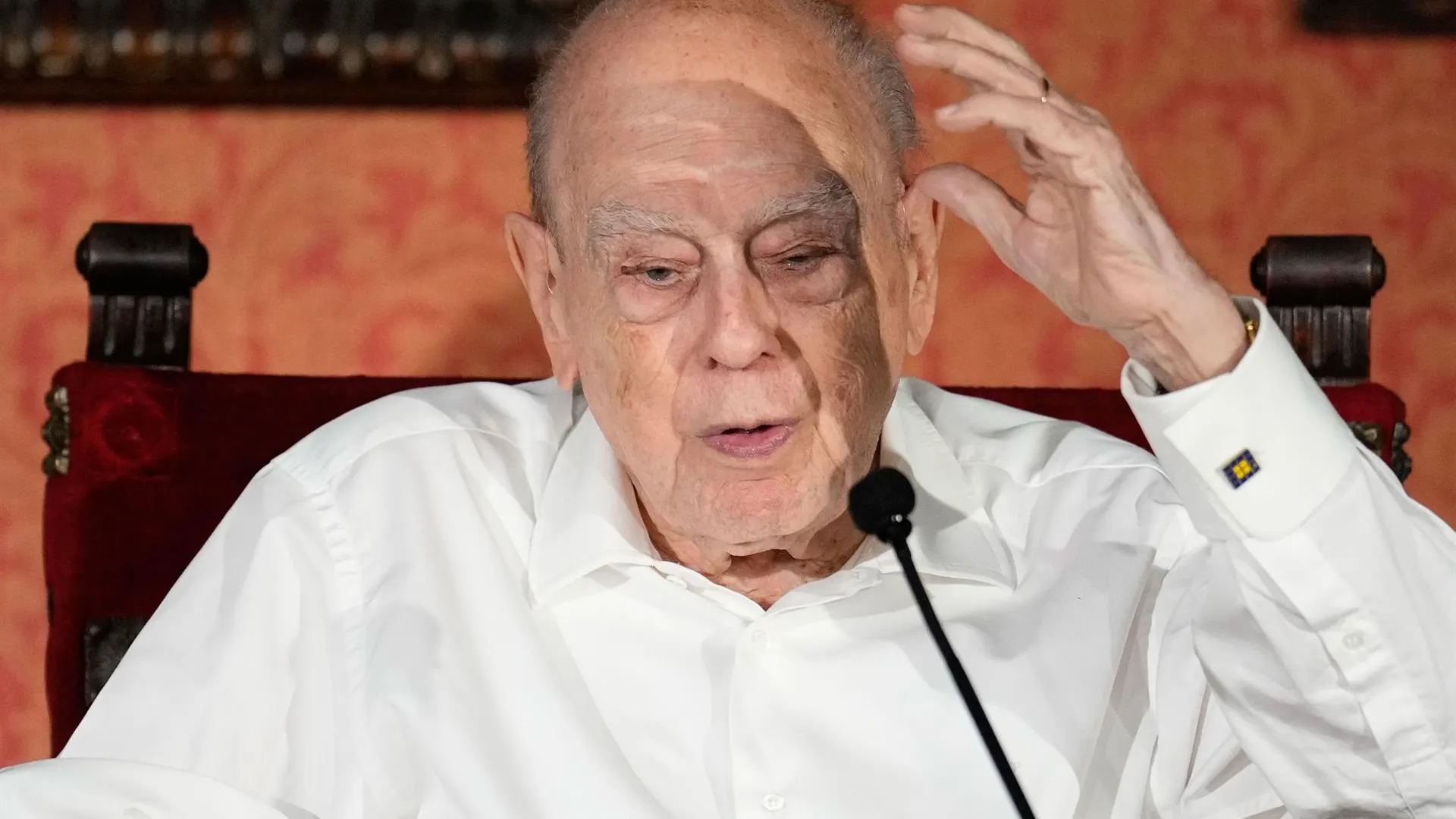 Jordi Pujol recibe el alta hospitalaria tras sufrir un ictus 