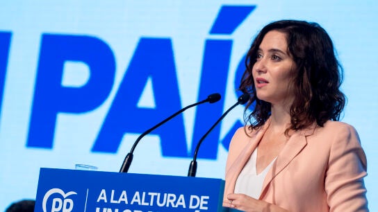 La presidenta de la Comunidad de Madrid, Isabel D&iacute;az Ayuso
