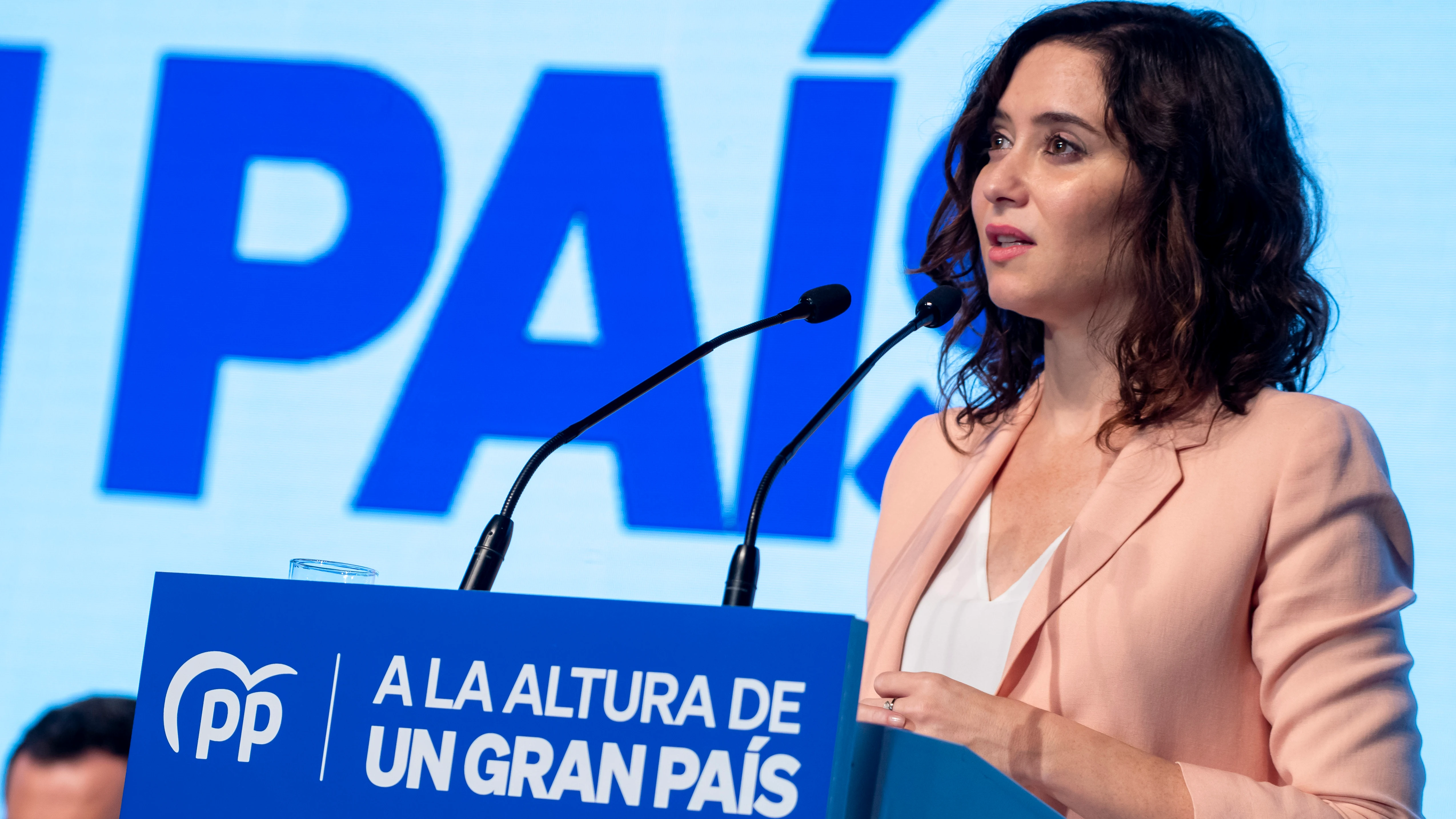 La presidenta de la Comunidad de Madrid, Isabel Díaz Ayuso