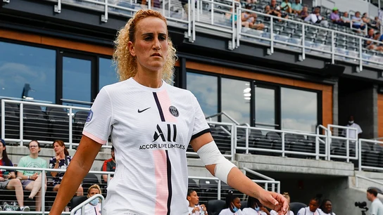 Kheira Hamraoui, del PSG Kheira Hamraoui, del PSG