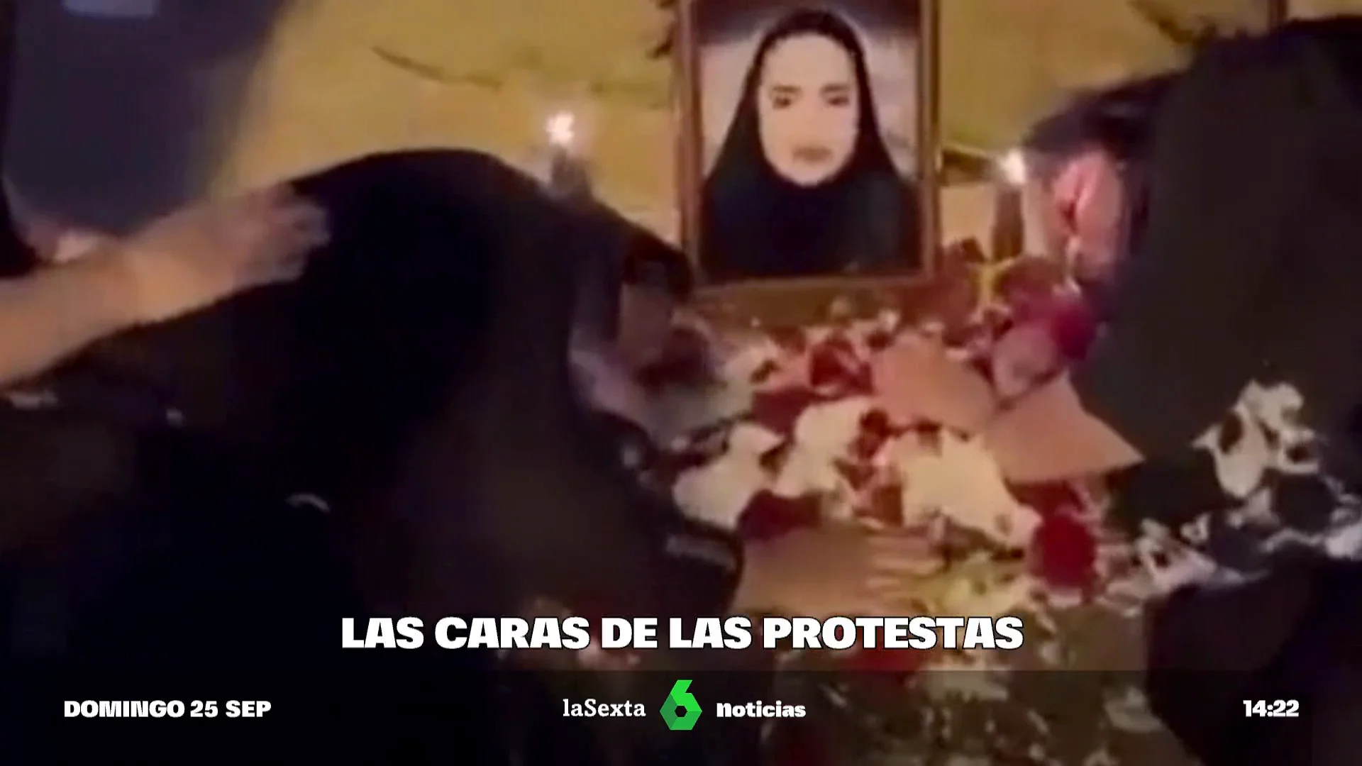 Las caras protagonistas de las protestas en Irán: mujeres anónimas valientes y personalidades contra el régimen