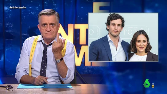 Wyoming, de Tamara Falcó e Íñigo Onieva: "Ella soñaba con un anillo en el dedo y ha acabado sacándole el del medio" Wyoming, de Tamara Falcó e Íñigo Onieva: "Ella soñaba con un anillo en el dedo y ha acabado sacándole el del medio"