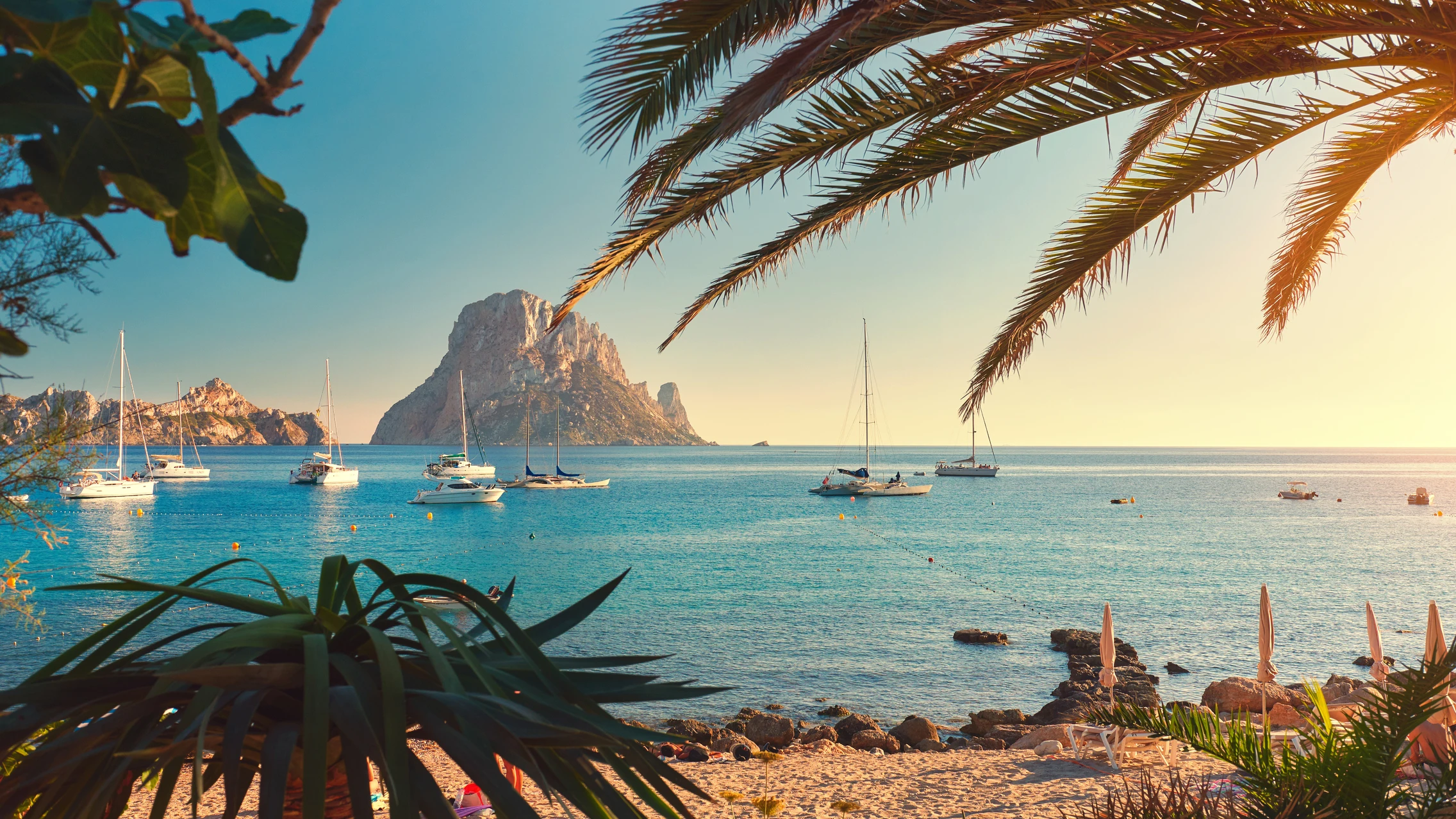Cala D'Hort en Ibiza y Es Vedr&agrave;
