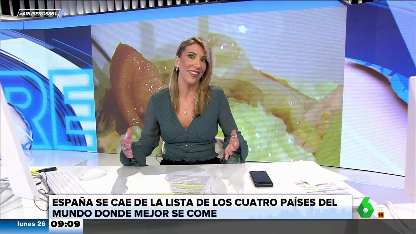 Los aruseros se indignan al descubrir que Espa&ntilde;a se cae de la lista de los 4 pa&iacute;ses en los que mejor se come