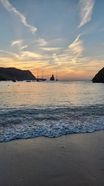 Cala Benirrás en Ibiza Cala Benirrás en Ibiza