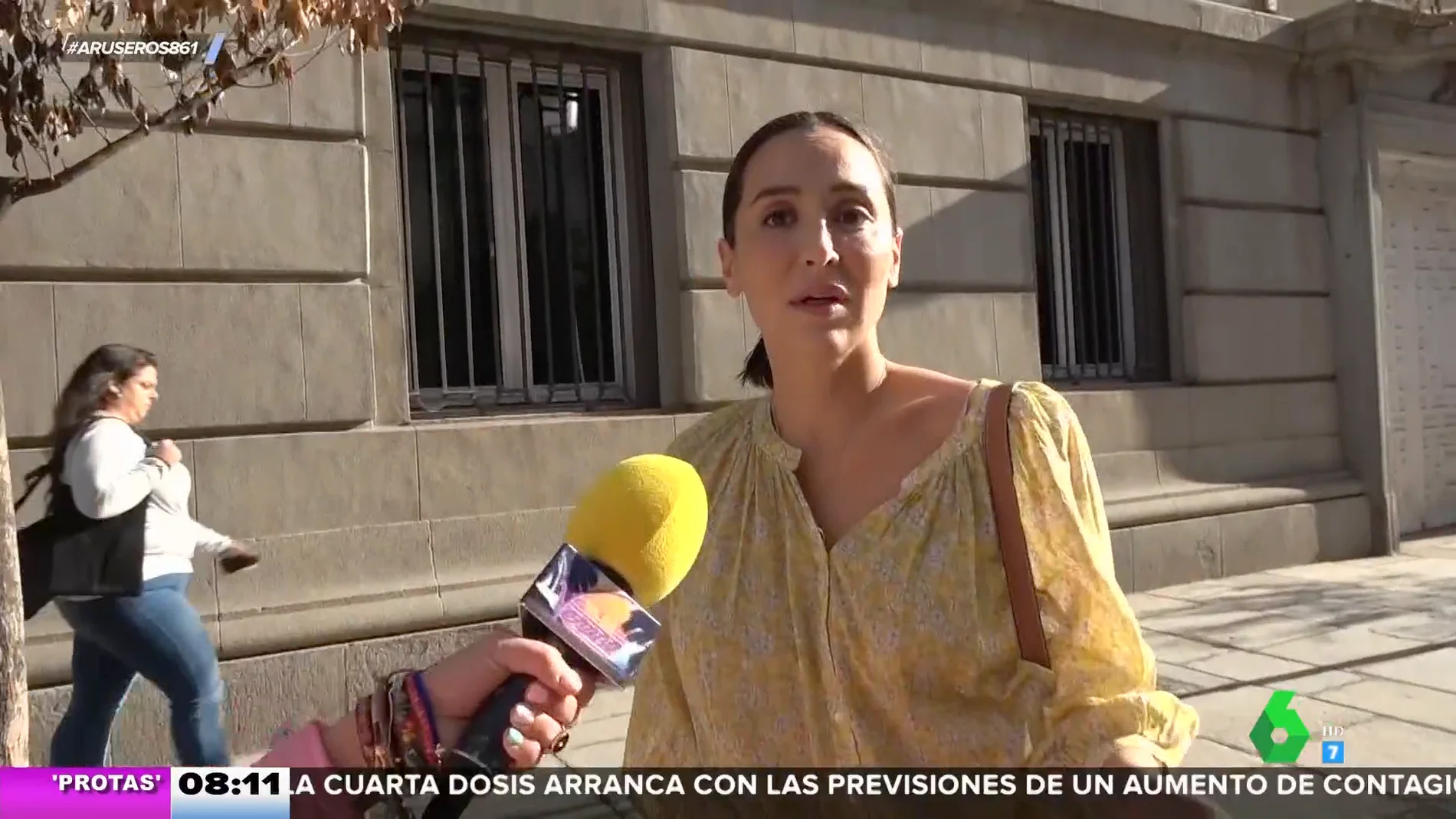 Tamara Falcó se para ante la prensa tras el comunicado de Íñigo Onieva confesando su infidelidad