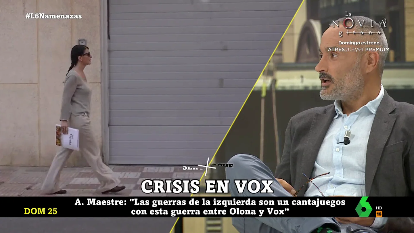 Santiago Martínez-Vares: "Olona puede abrir la caja de pandora de Vox" Santiago Martínez-Vares: "Olona puede abrir la caja de pandora de Vox"