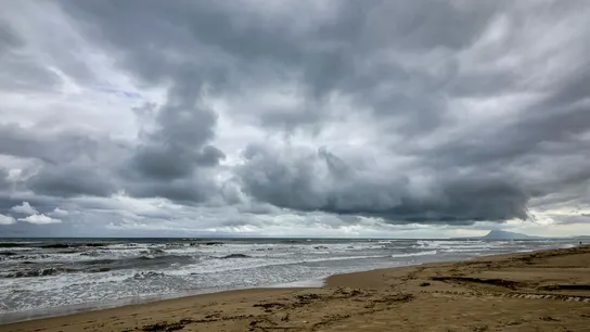 La playa de Miramar, Valencia La playa de Miramar, Valencia