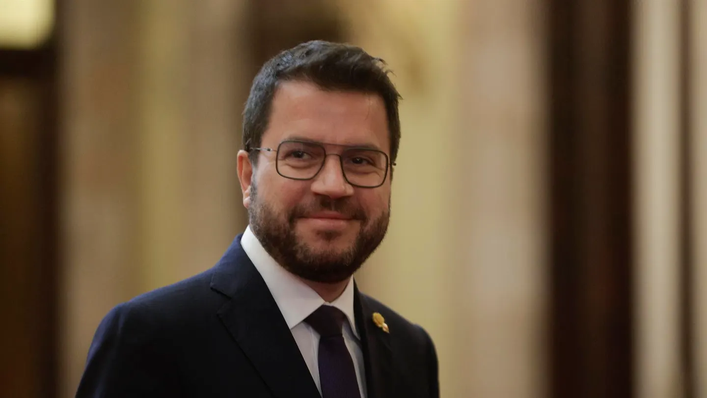 El president de la Generalitat, Pere Aragonès El president de la Generalitat, Pere Aragonès