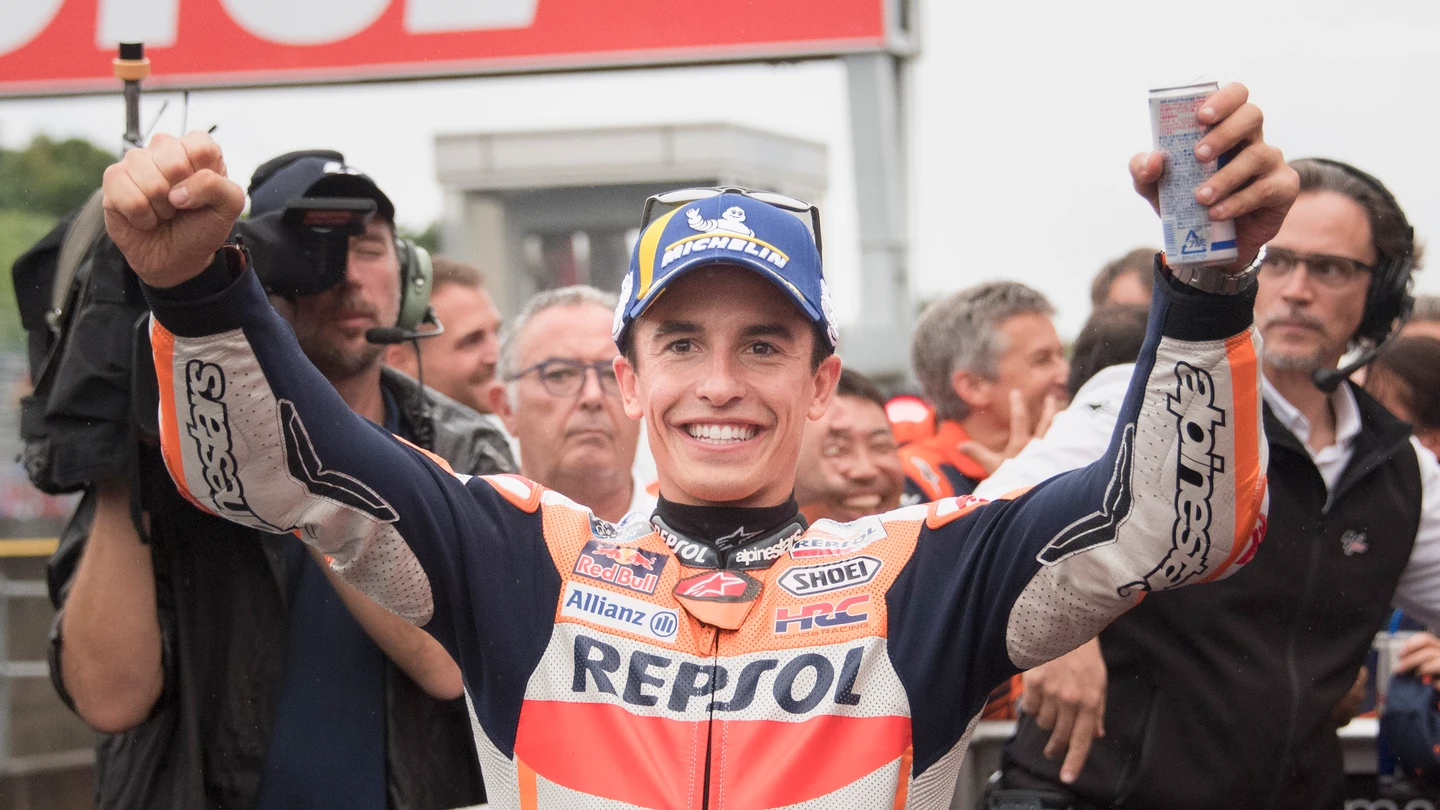 Marc Márquez, contento tras su regreso en Japón Marc Márquez, contento tras su regreso en Japón