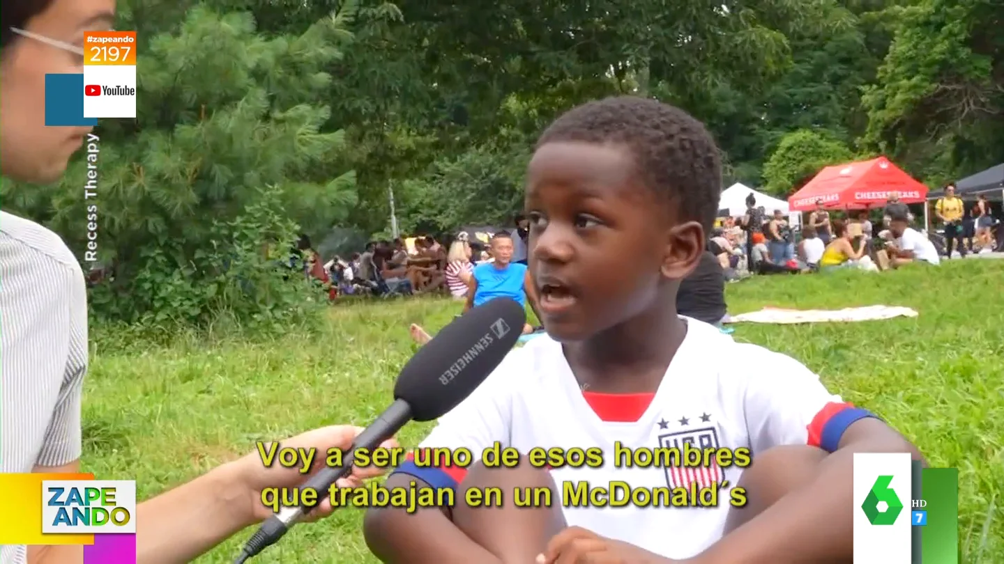 La respuesta viral de un niño cuando le preguntan qué quiere ser de mayor La respuesta viral de un niño cuando le preguntan qué quiere ser de mayor