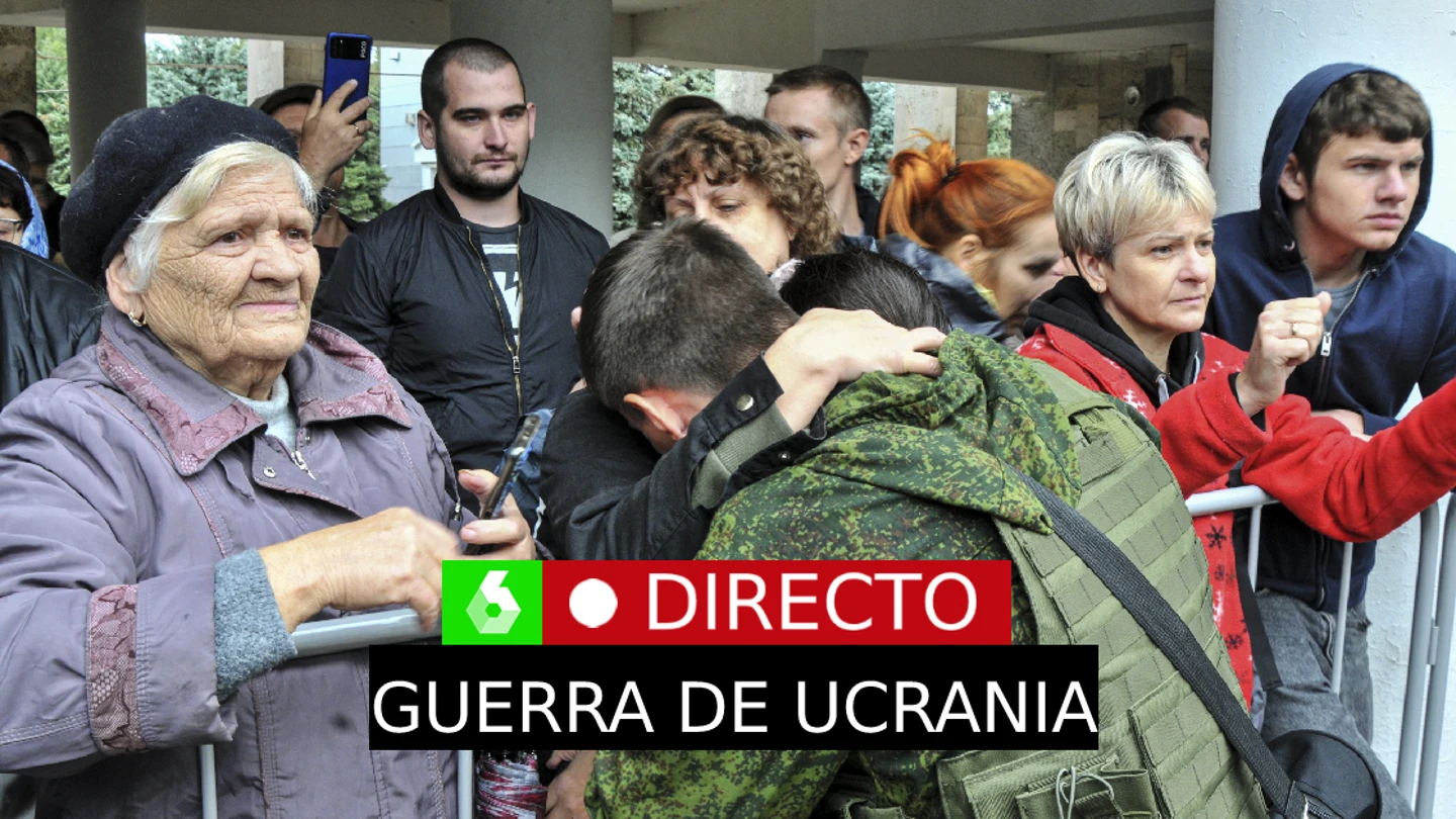 Guerra Ucrania Rusia, en directo | Rusia plantea cerrar las fronteras para hombres en edad militar Guerra Ucrania Rusia, en directo | Rusia plantea cerrar las fronteras para hombres en edad militar