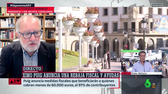 La dura crítica de Urbaneja a las rebajas de impuestos: "Se castiga a los españoles con la confusión fiscal" La dura crítica de Urbaneja a las rebajas de impuestos: "Se castiga a los españoles con la confusión fiscal"