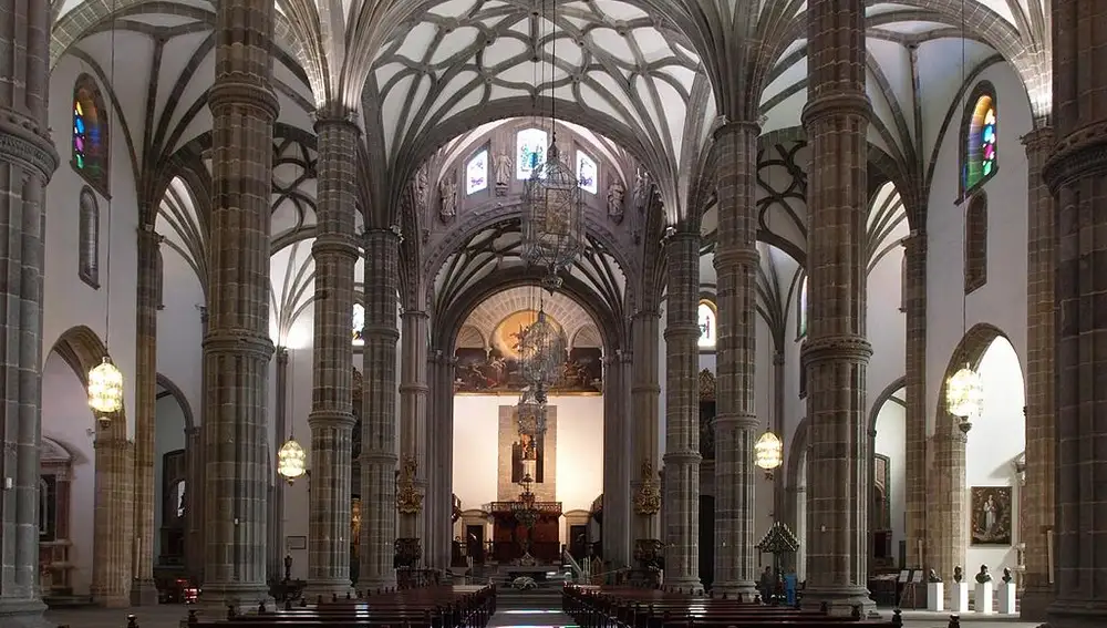 Interior de la Catedral-Basílica de Santa Ana. Las Palmas de Gran Canaria